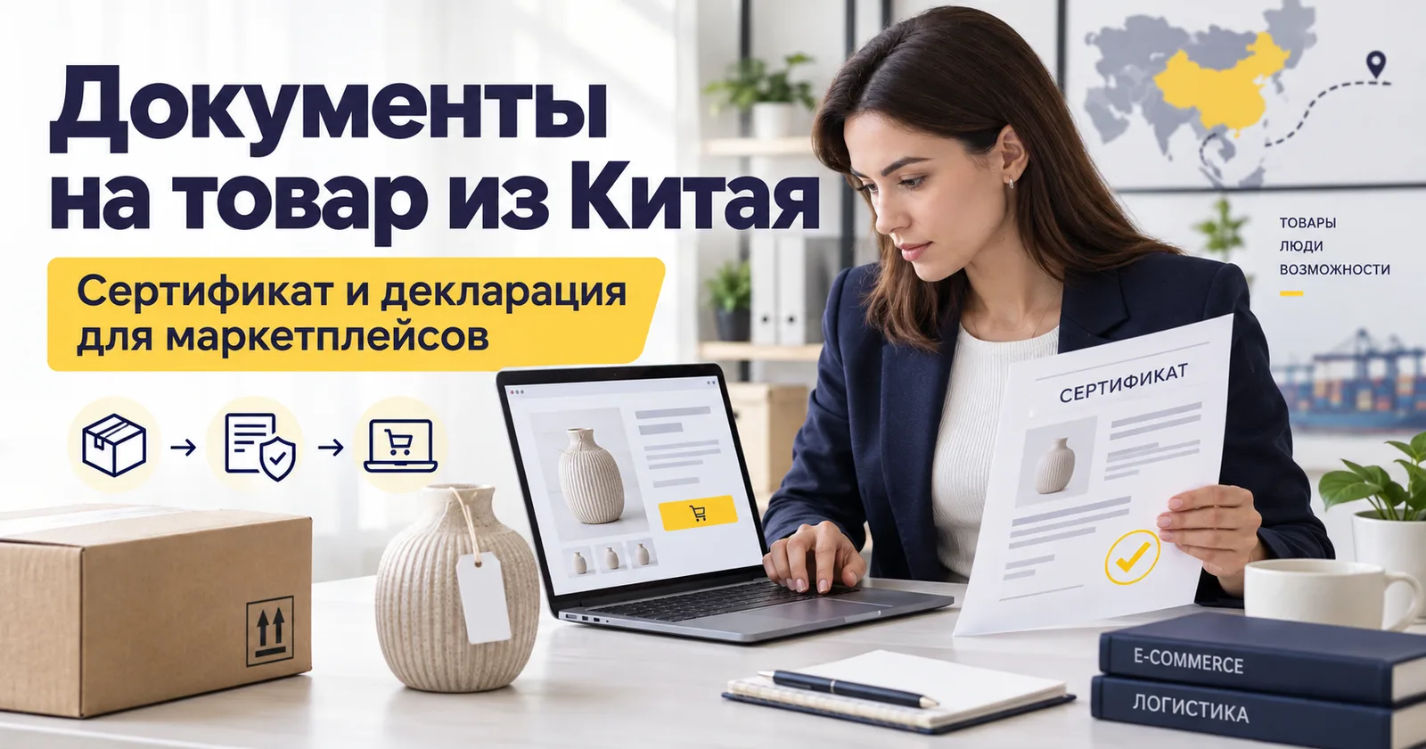 Проверка сертификата и декларации на товар из Китая перед продажей на маркетплейсе