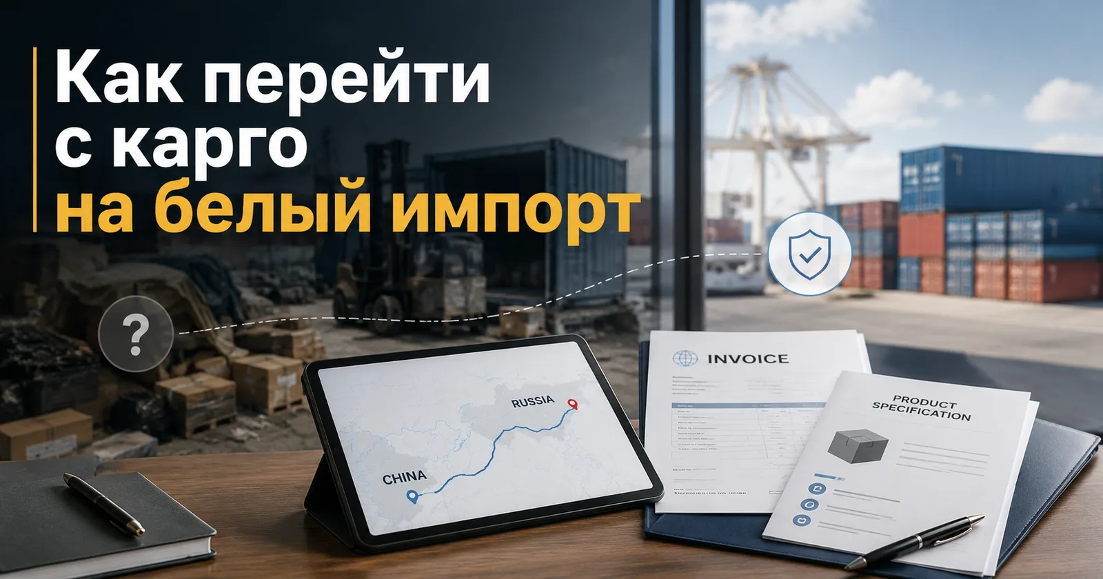 Переход с карго на белый импорт из Китая для бизнеса: документы и международная перевозка